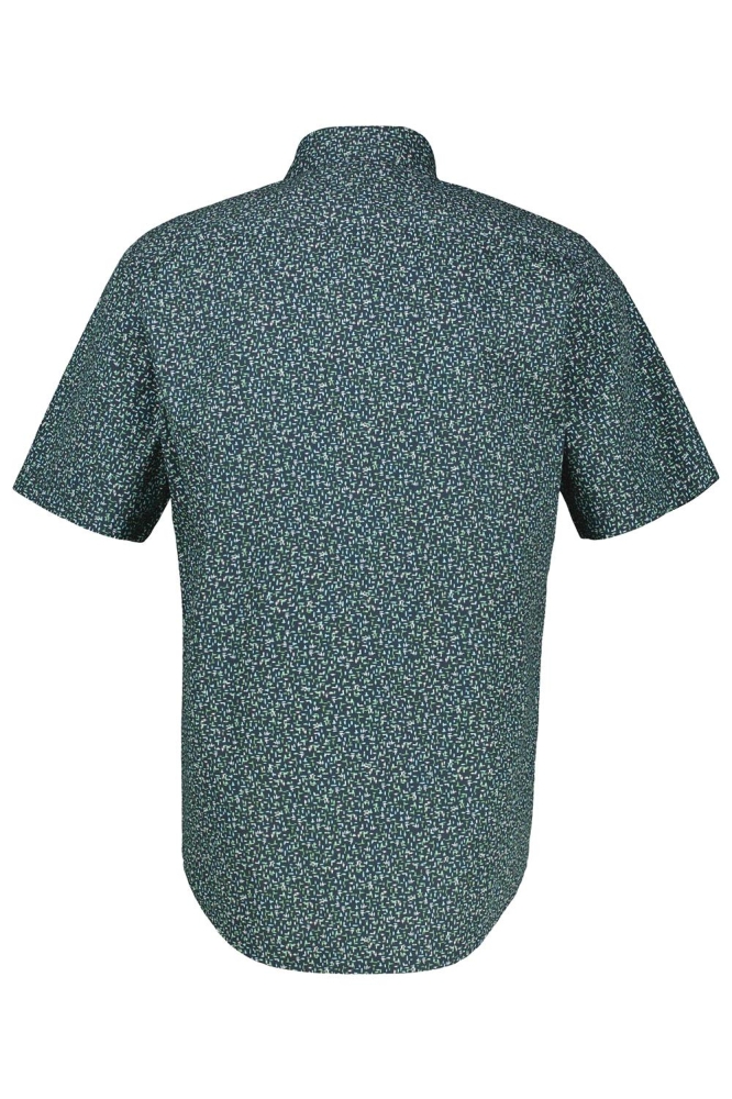 SHIRT MET HALVE MOUWEN ZOMERS PATROON 2542305 485 CLASSIC NAVY